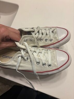 Women’s White Converse All Star Shoes - Lace Up Sneakers